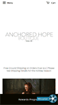 Mobile Screenshot of anchoredhopeboutique.com